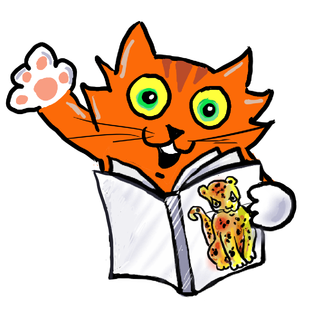 Quizicat and the Spotted Leopard Storybook icon
