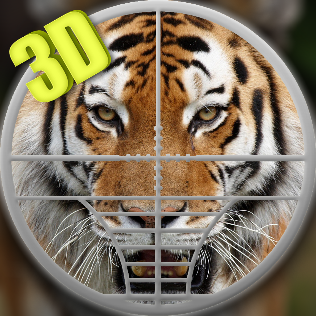 African Tiger Shooter 3D - Kill Tigers with Sniper