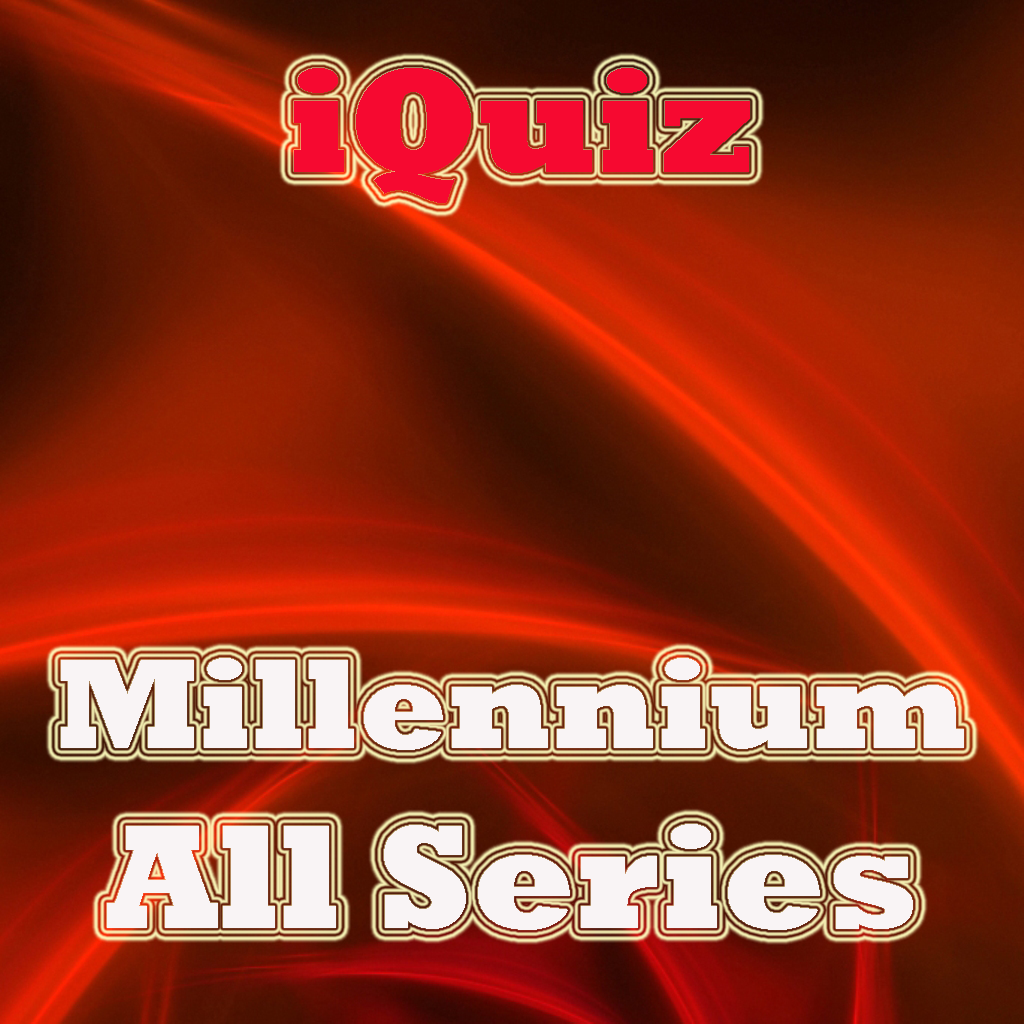 iQuiz for Millennium All Series ( The Girl with the Dragon Tattoo series books trivia ) icon