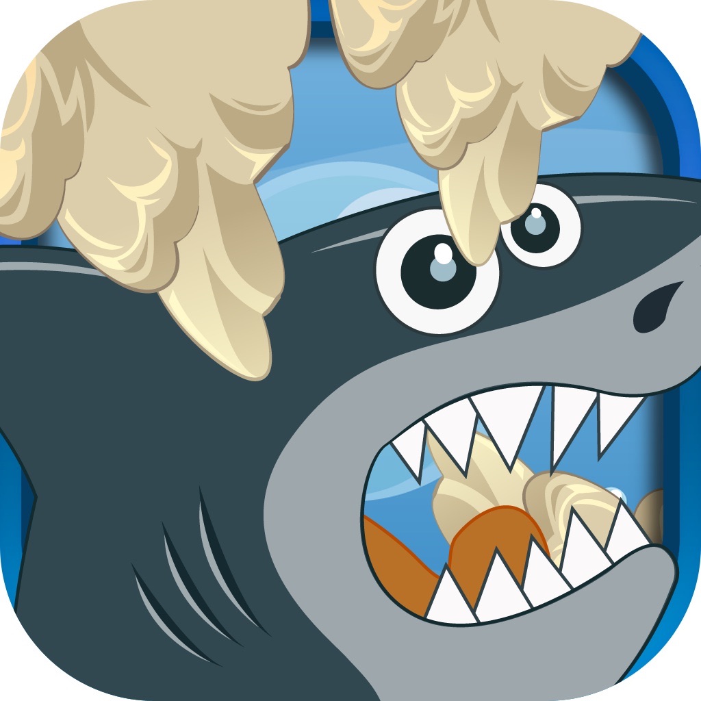 A Avoid touch-ing the water spikes PRO – Hungry Great White Shark Swimming Challenge Deluxe icon