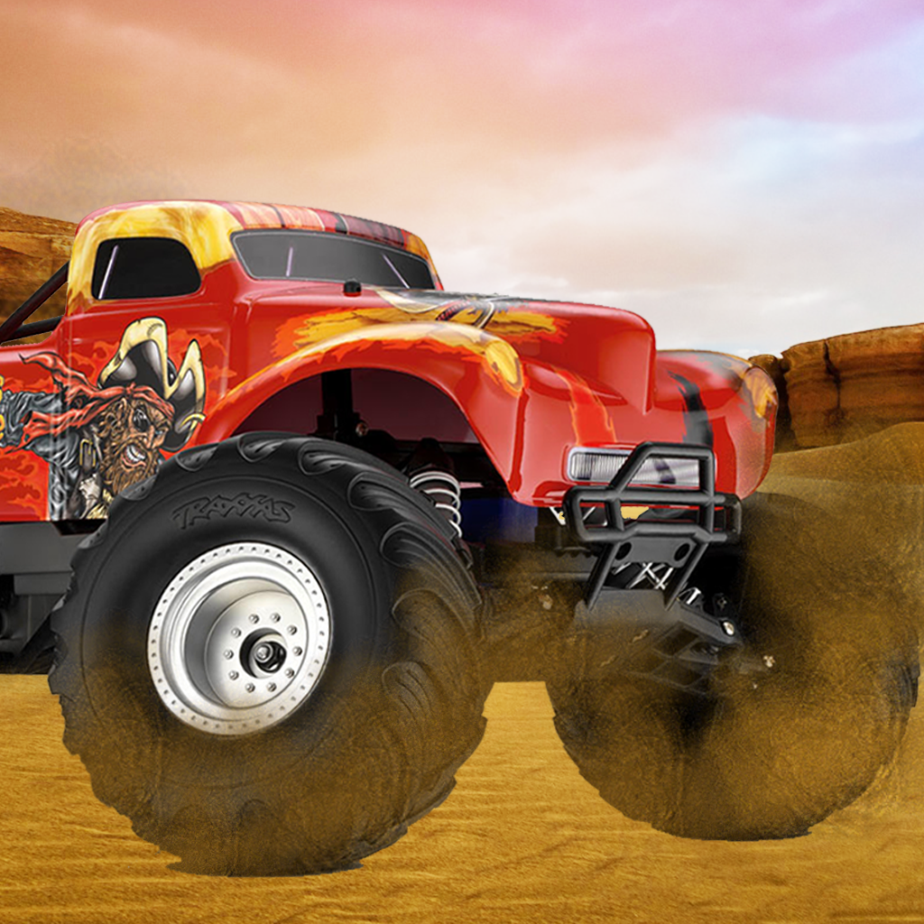 A Real Monster Desert Truck Racing