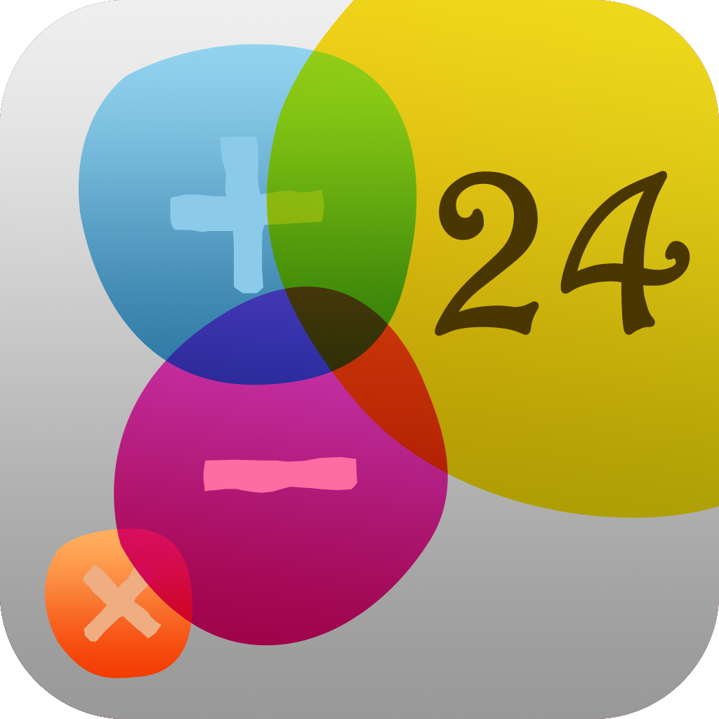 Crazy 24 : 4 Numbers Game icon