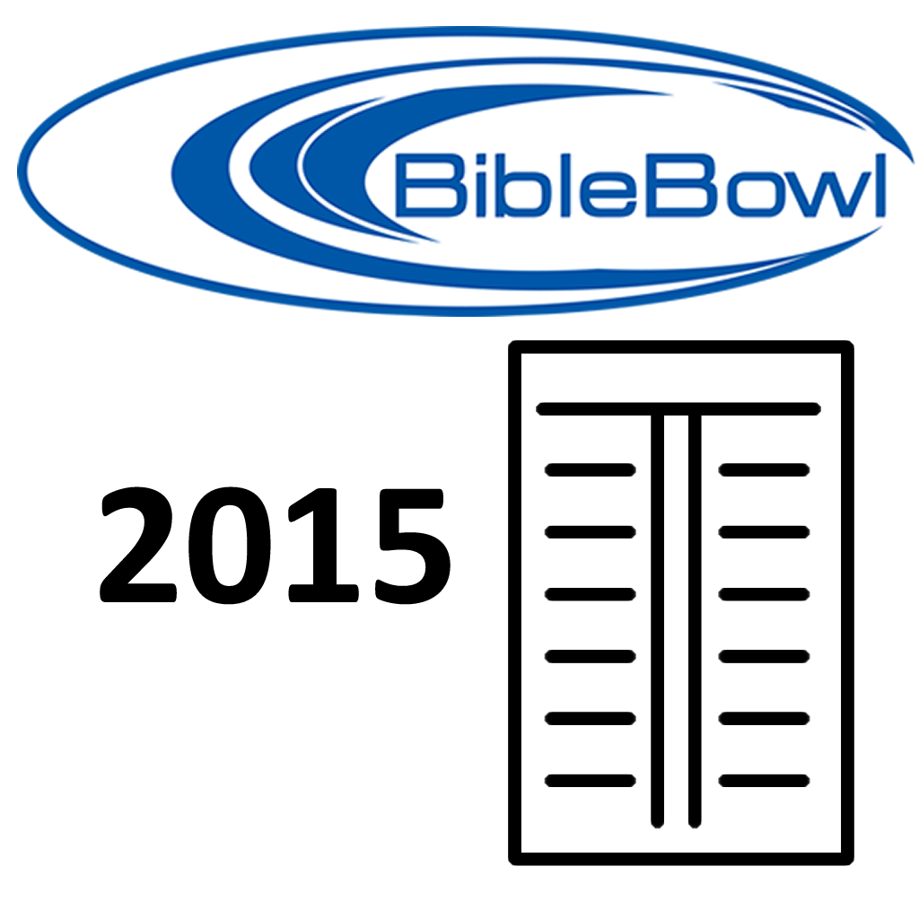 Score-Pro Bible Bowl 2015