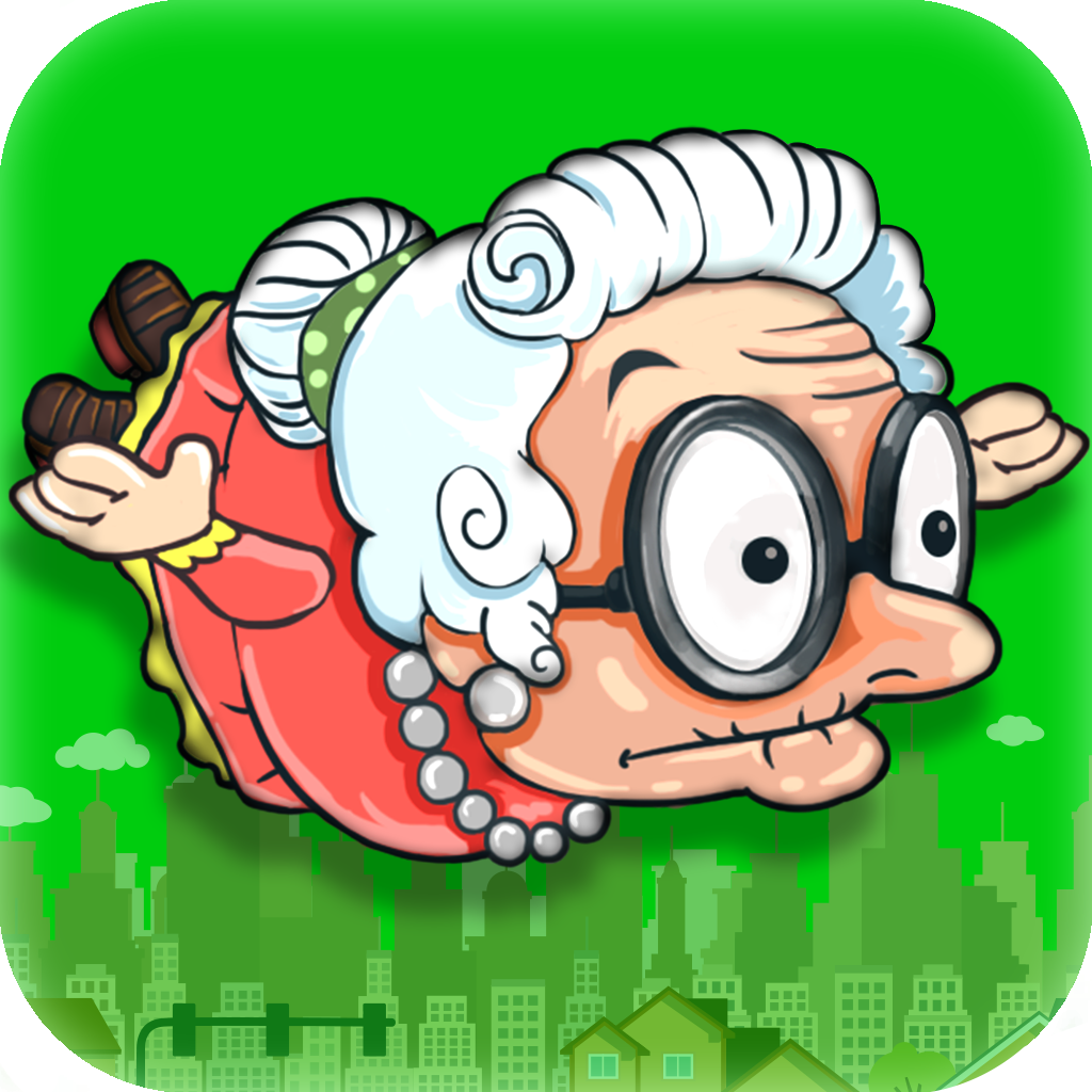 Angry Flappy Gran - Flying Run for Life - Full Version