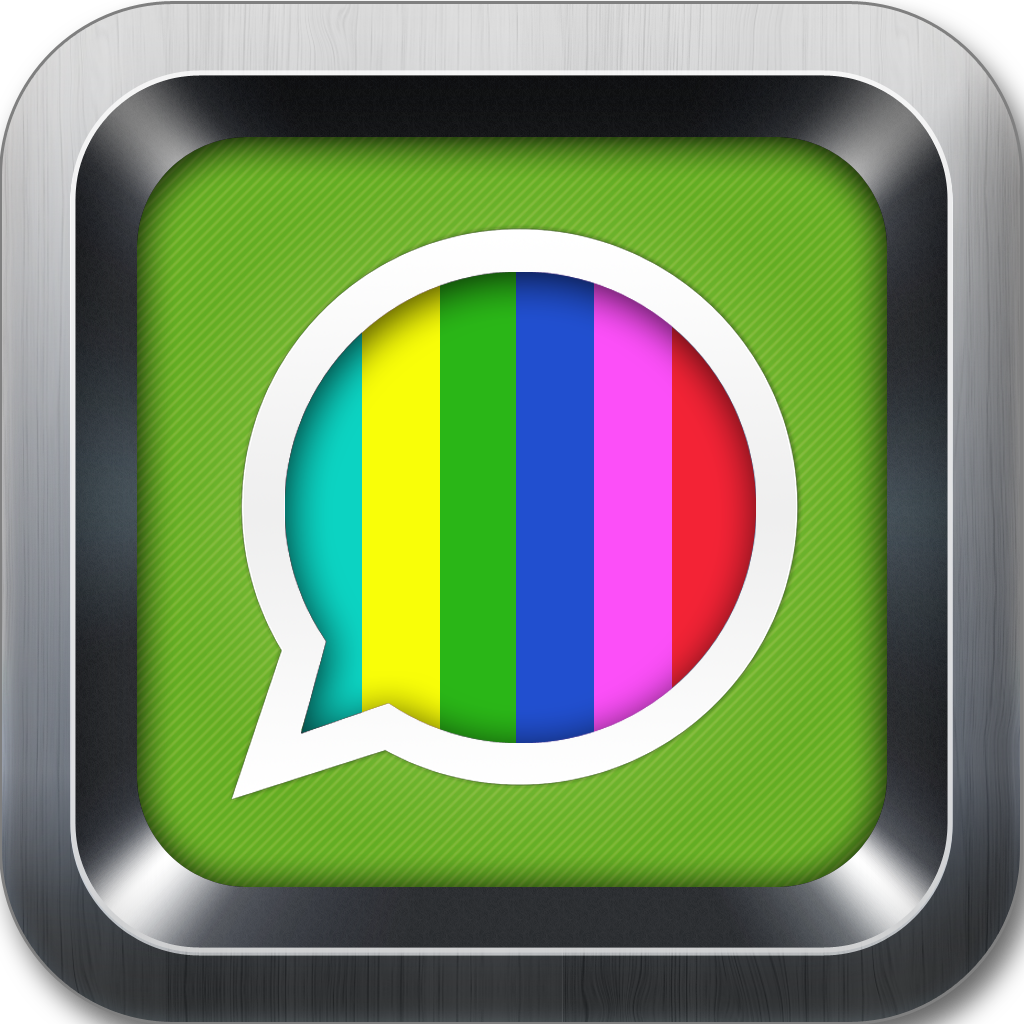 Color Text Messages with Scrolling, GIF, Animation, Emoji, Emoticons for iMessage, SMS, Tumblr, Whats, Email, app icon