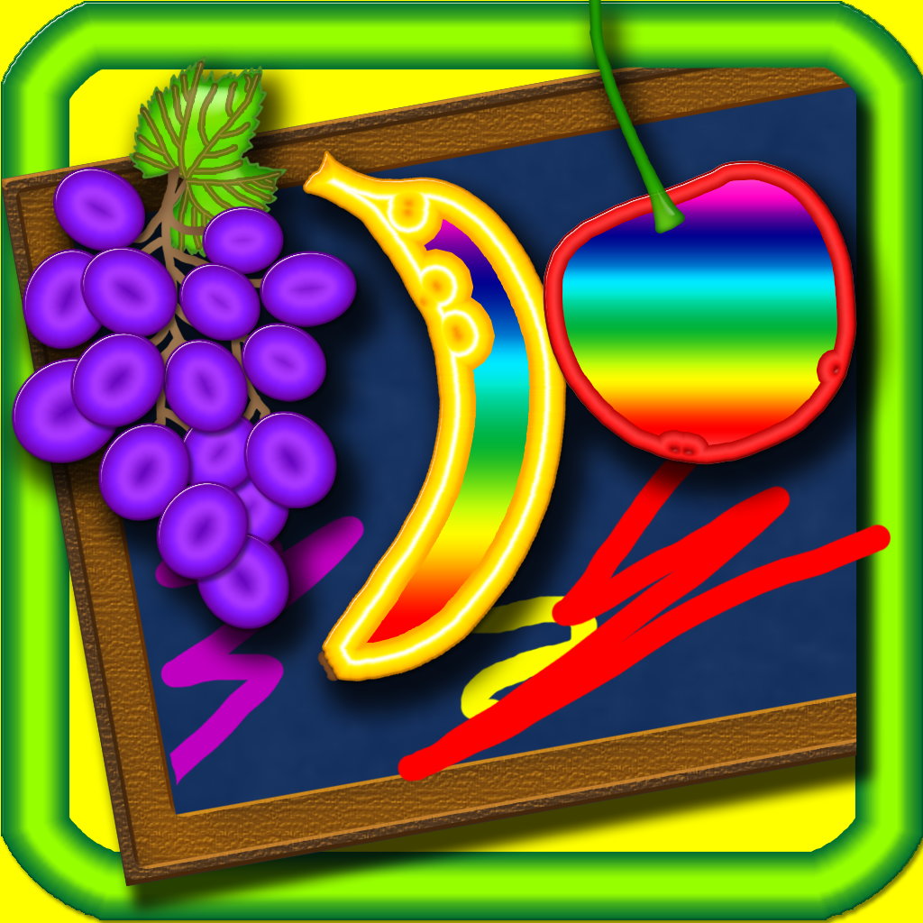 Coloring Fruits - Fun Learn Coloring Pages Game icon