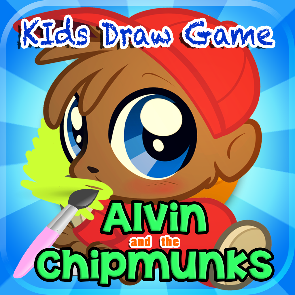 KIds Draw Game For Alvin and the Chipmunks Edition