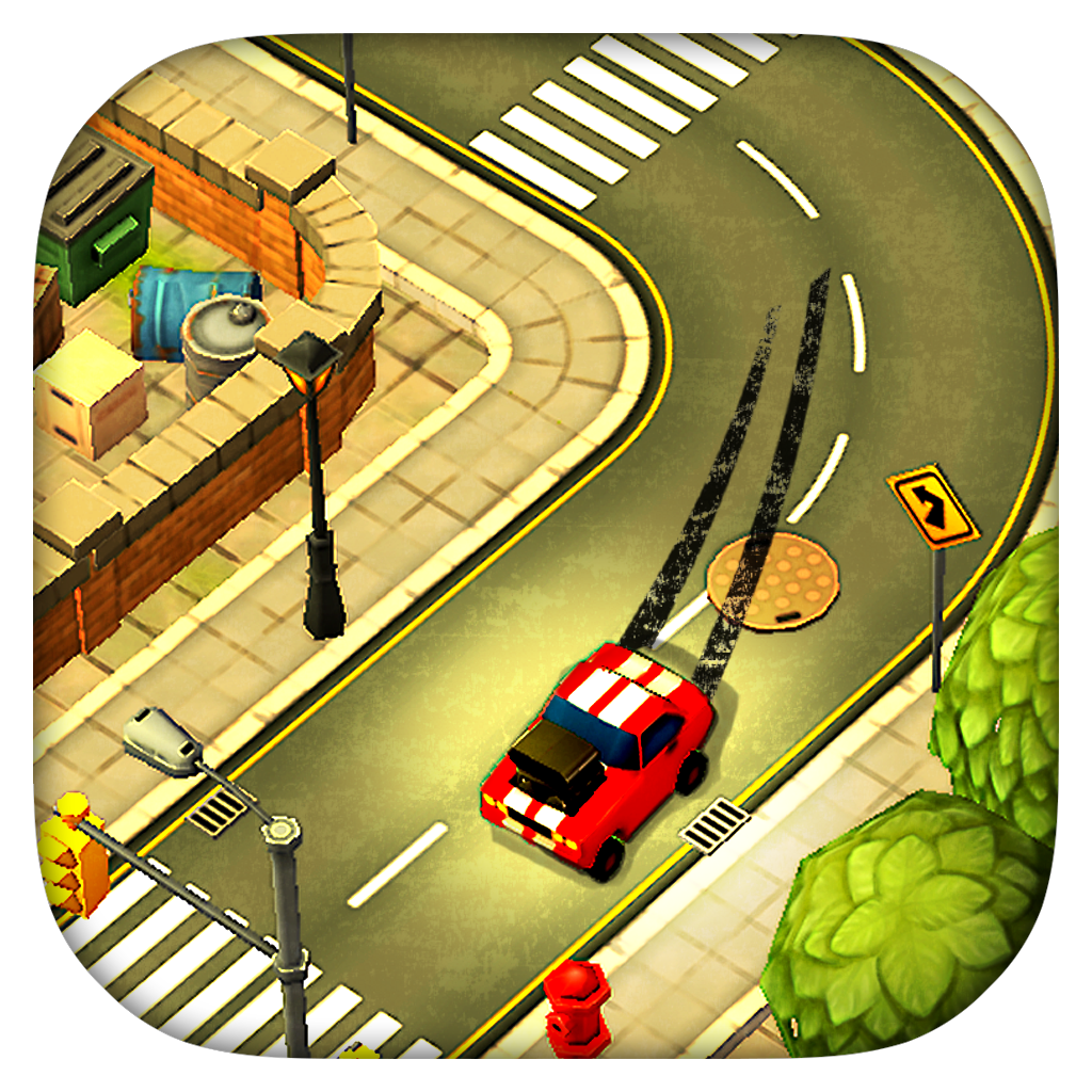 No Parking No Brakes - 3D Crazy Drag Car Madness (Impossible Bus Race Mania) icon