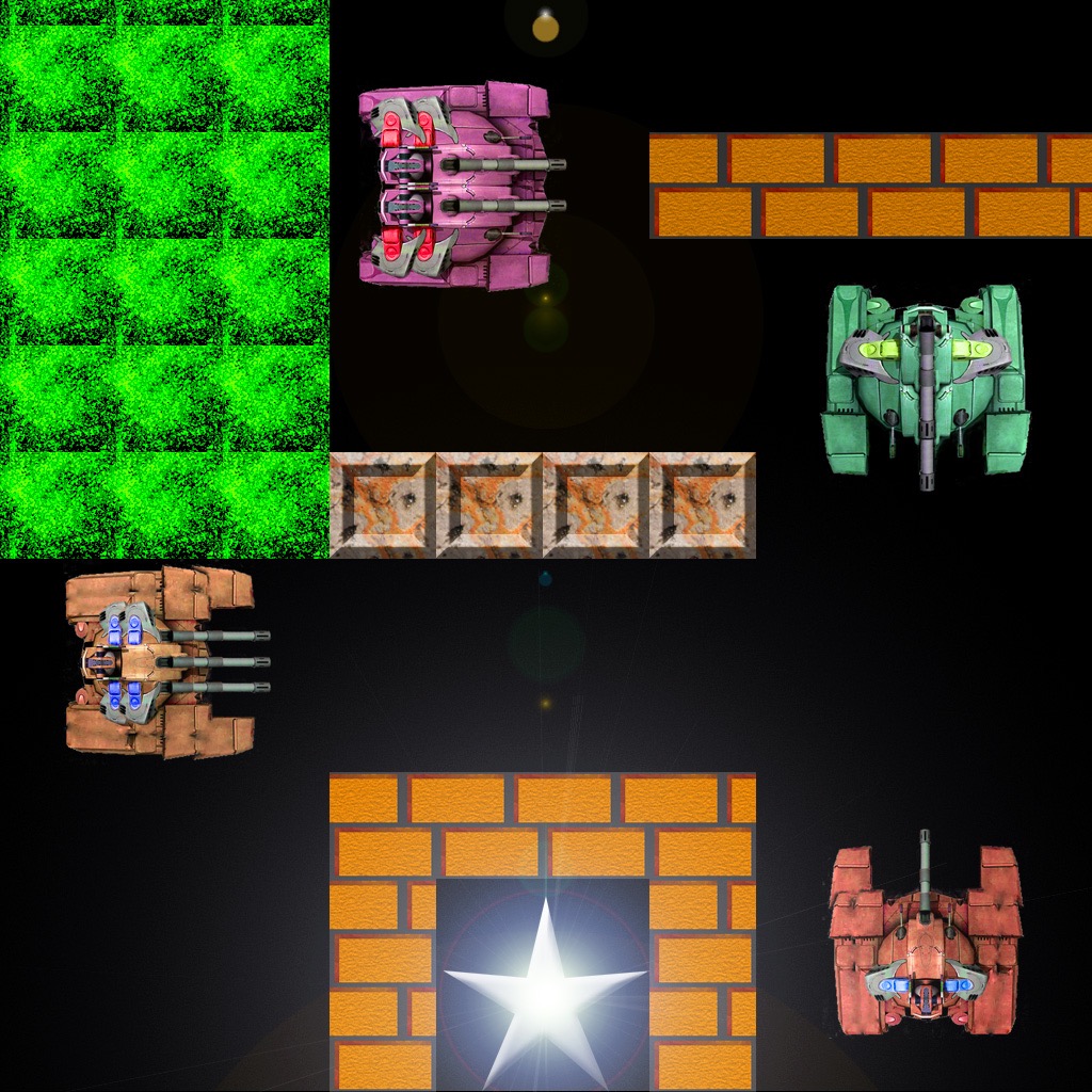 Super Tank Battle Super Tank Battle