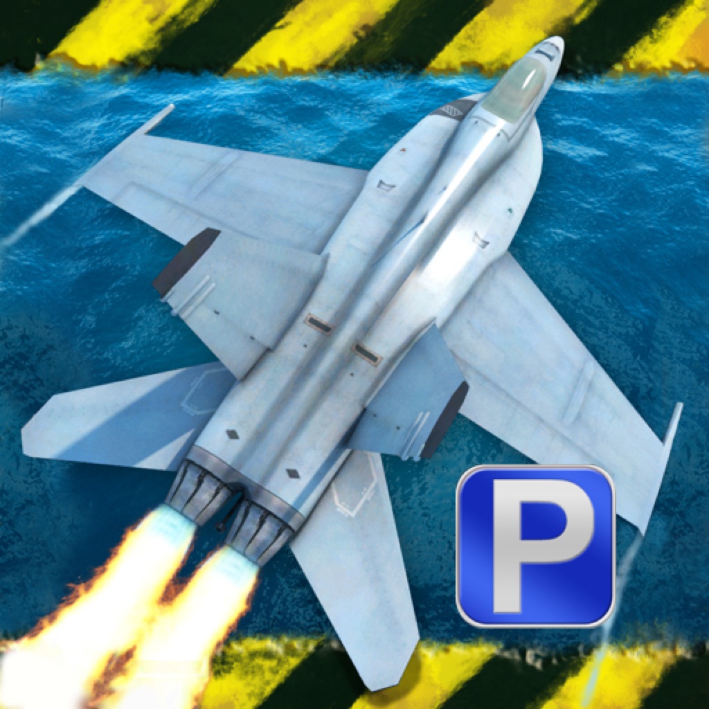 Airstrike F18 Simulator - Emergency Landing Air Combat Simulation Navy Jet Flying & Parking Games