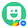 This version of Bitmoji is specially designed to use with Messenger