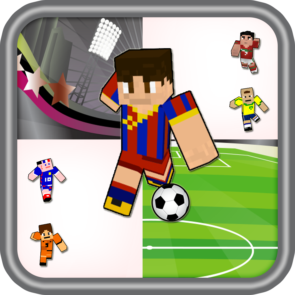 Soccer Hero Blocks Cup Step Up Pro - " Block World Edition "