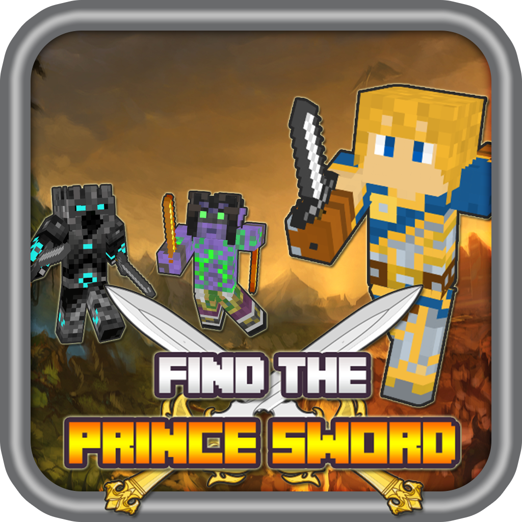 Find the Prince Sword in Fantasy Craft Pixel - Block Craft World Edition