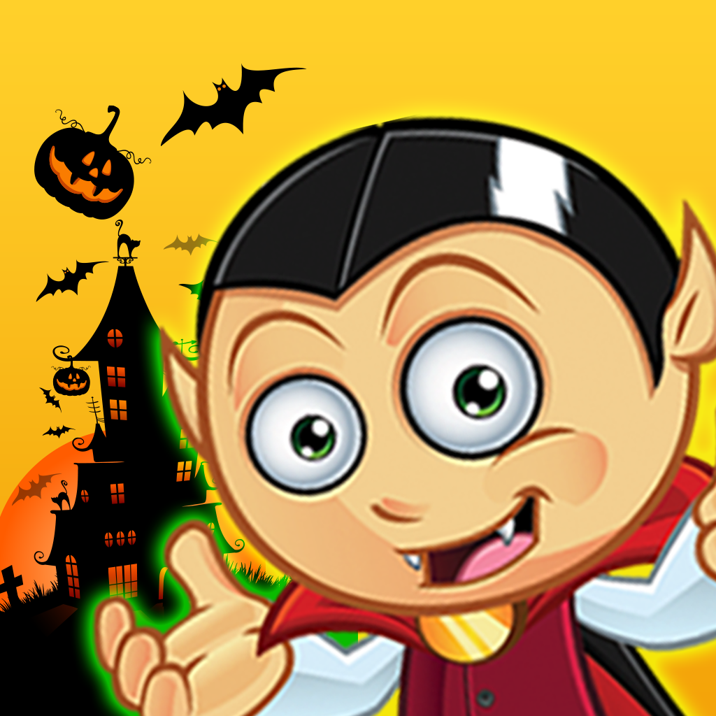 Halloween Jigsaw Puzzle - Funny game for toddlers, young kids and children icon