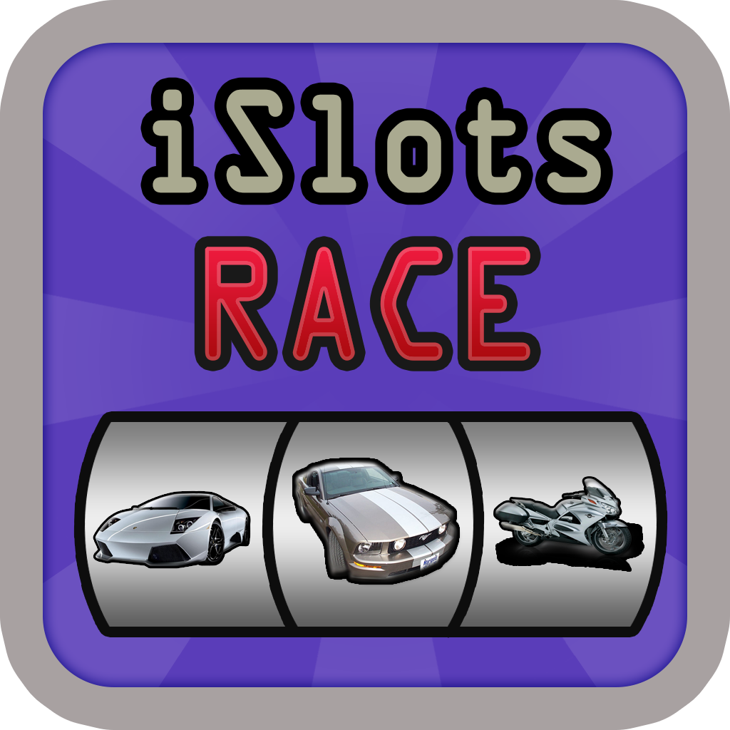 iSolts The Race Free Version ( Party Slot Machine Cars and Motorcycles for Every One )