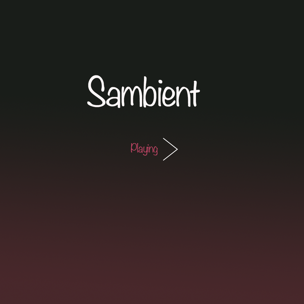 Free Sambient Music Player