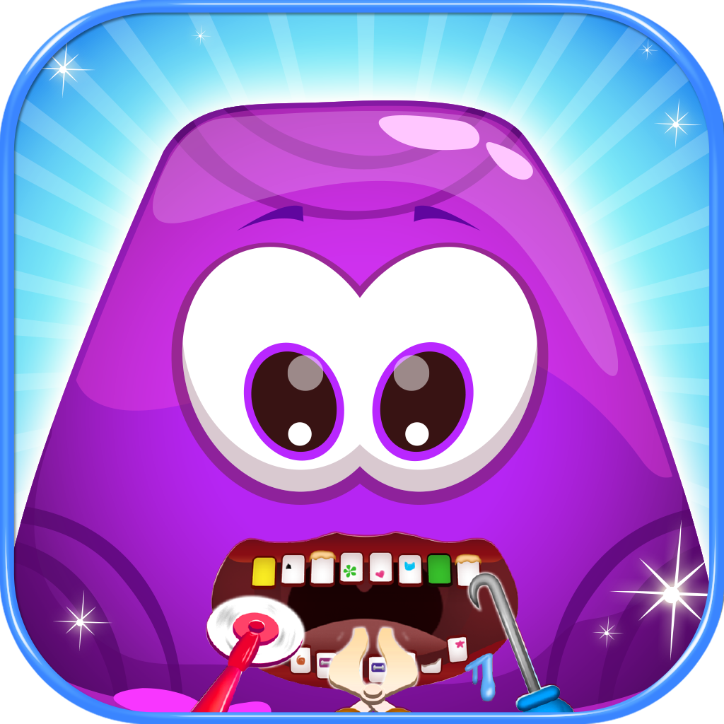 ' A Dentist in a Blossom Party Teeth Cleaning & Cracked Surgery Free Kids Games icon