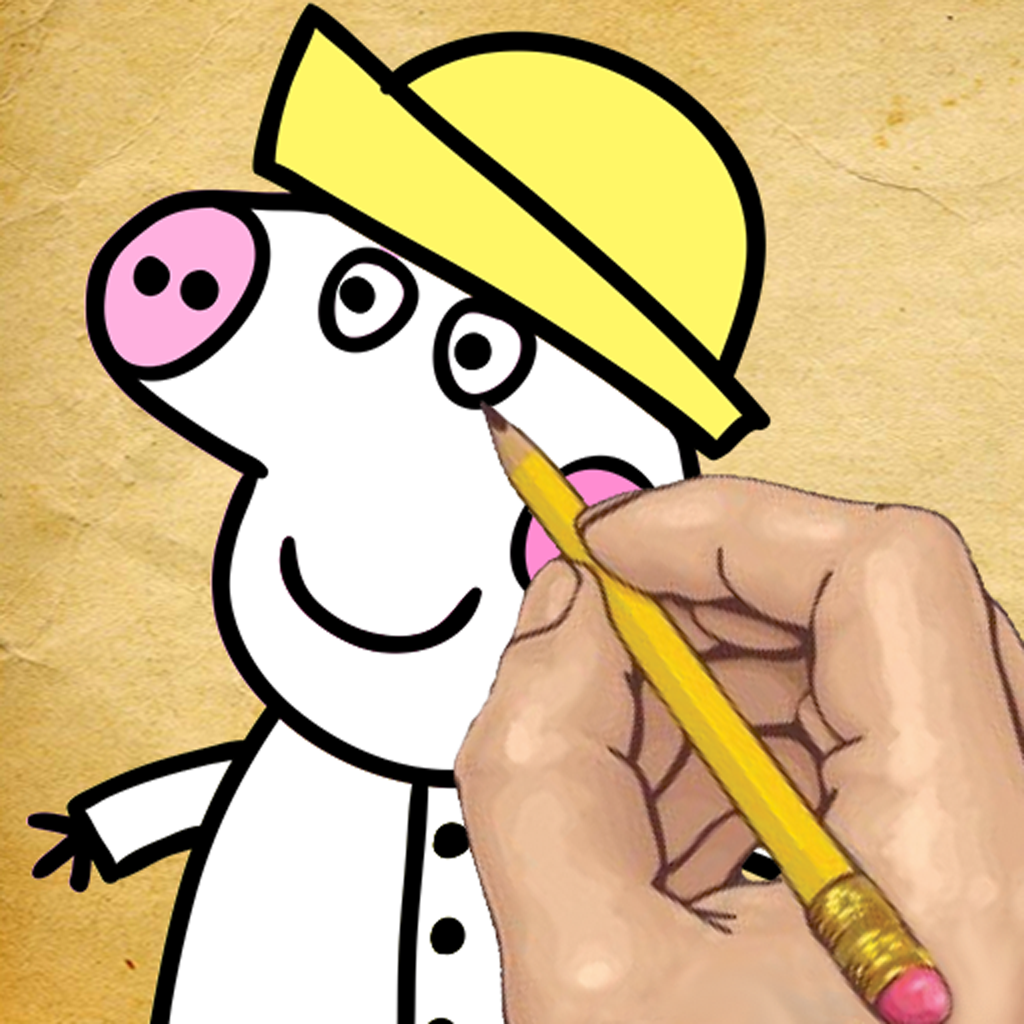 Drawing Lessons Peppa Pig Version icon