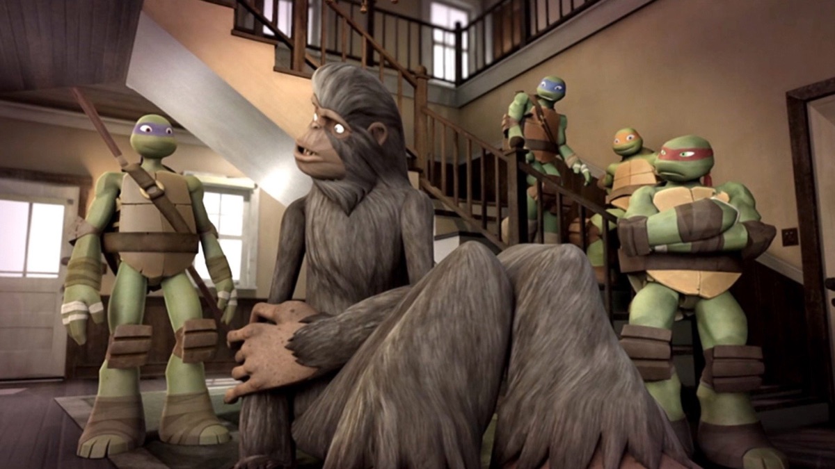 A Foot Too Big Teenage Mutant Ninja Turtles (2012) (Season 3, Episode