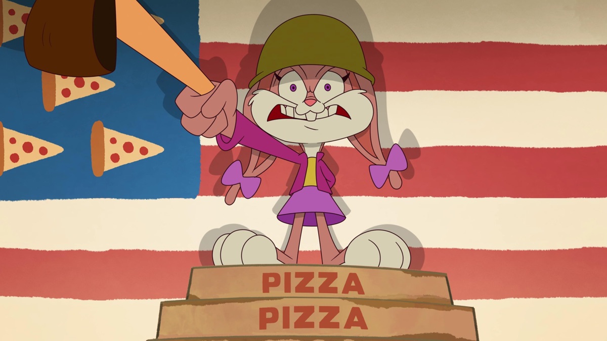 Give Pizza A Chance Tiny Toons Looniversity (Series 1, Episode 2