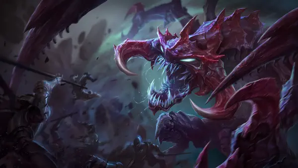 Cho'Gath lands in the Rift!