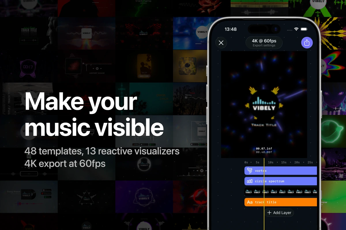 Music Visualizer - Vibely search result