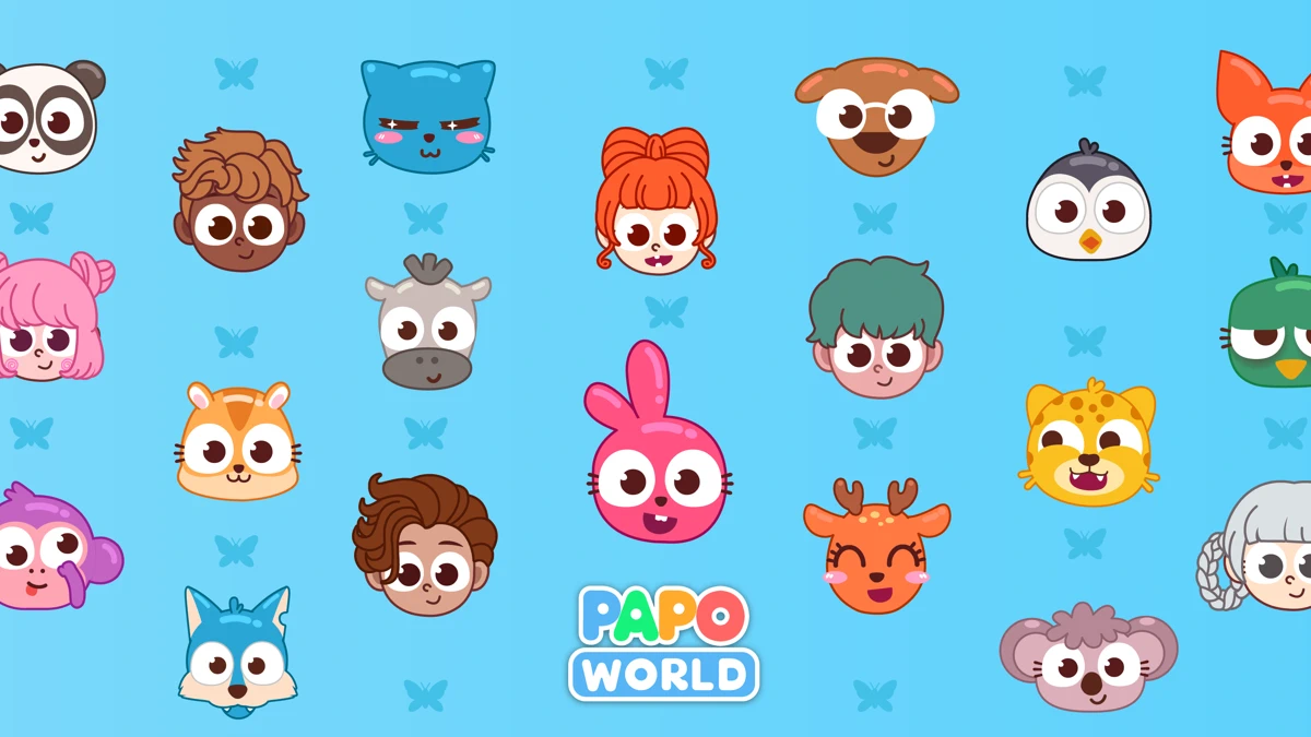 Papo Town: World App Store product page header