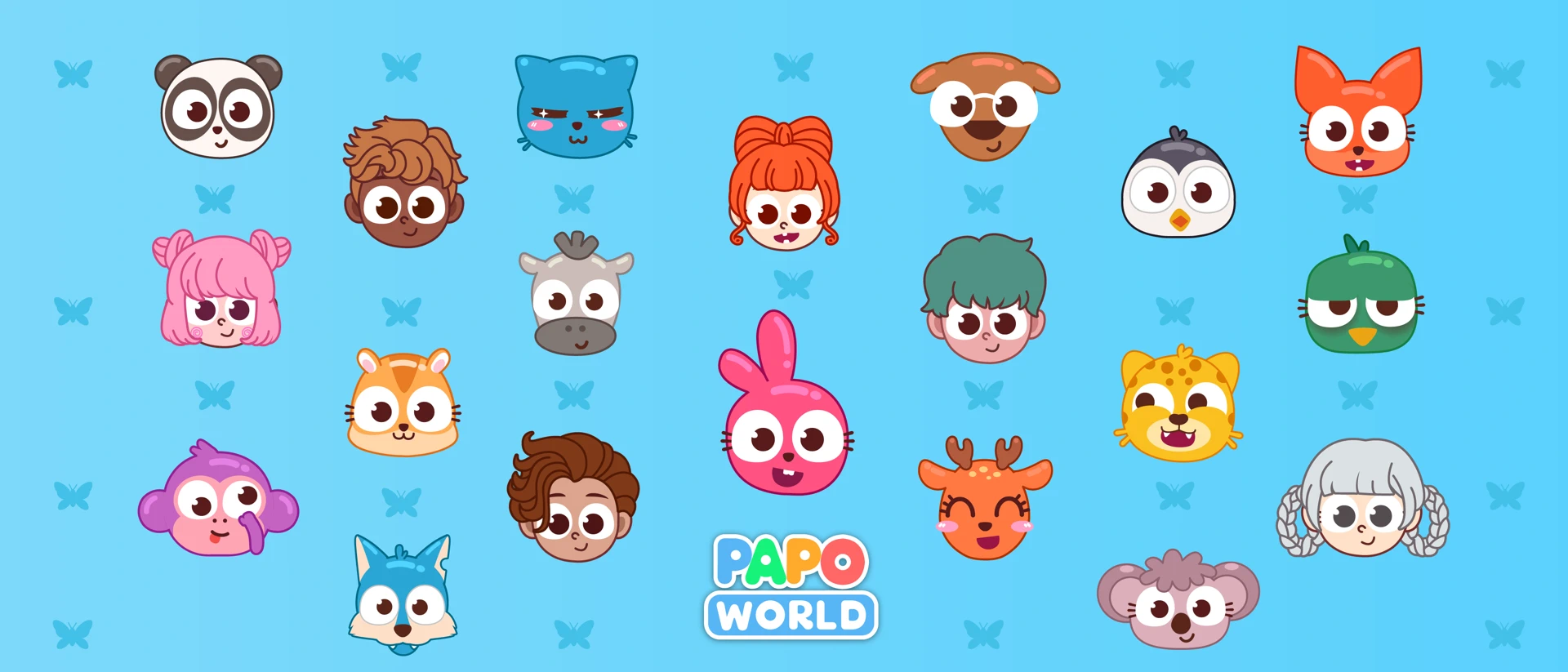 Papo Town: World product page header