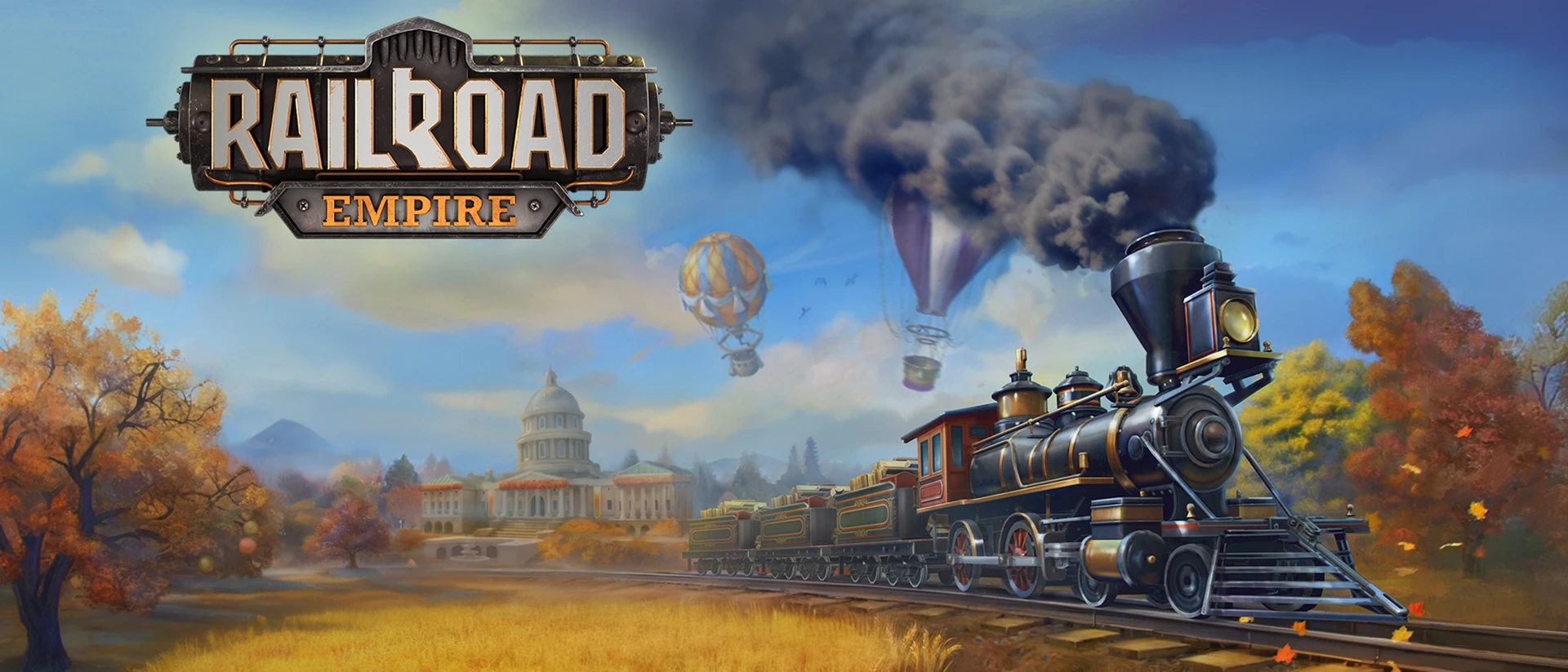 Railroad Empire: Train Game product page header