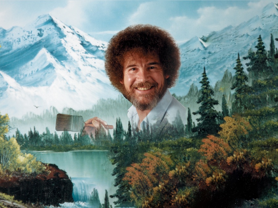 The Joy of Painting with Bob Ross - This is your world. 🎨🌎🖌️