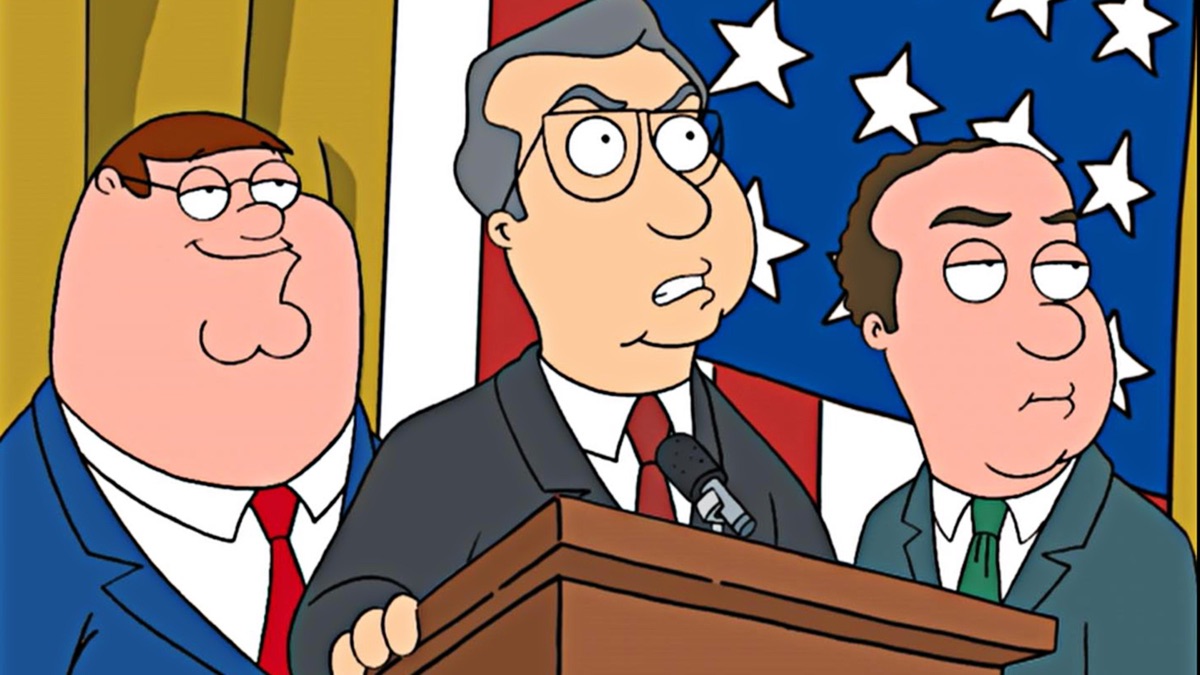 Mr. Griffin Goes to Washington - Family Guy (Series 3, Episode 3)
