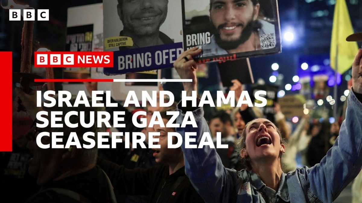 Israel & Hamas Agree Ceasefire Deal - Apple TV (UK)