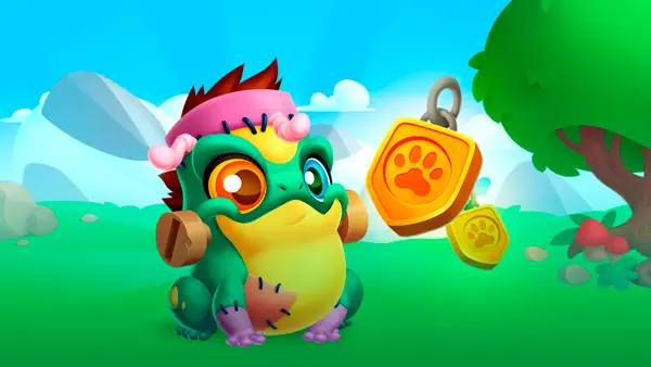 New Pet: Frogstein is here!