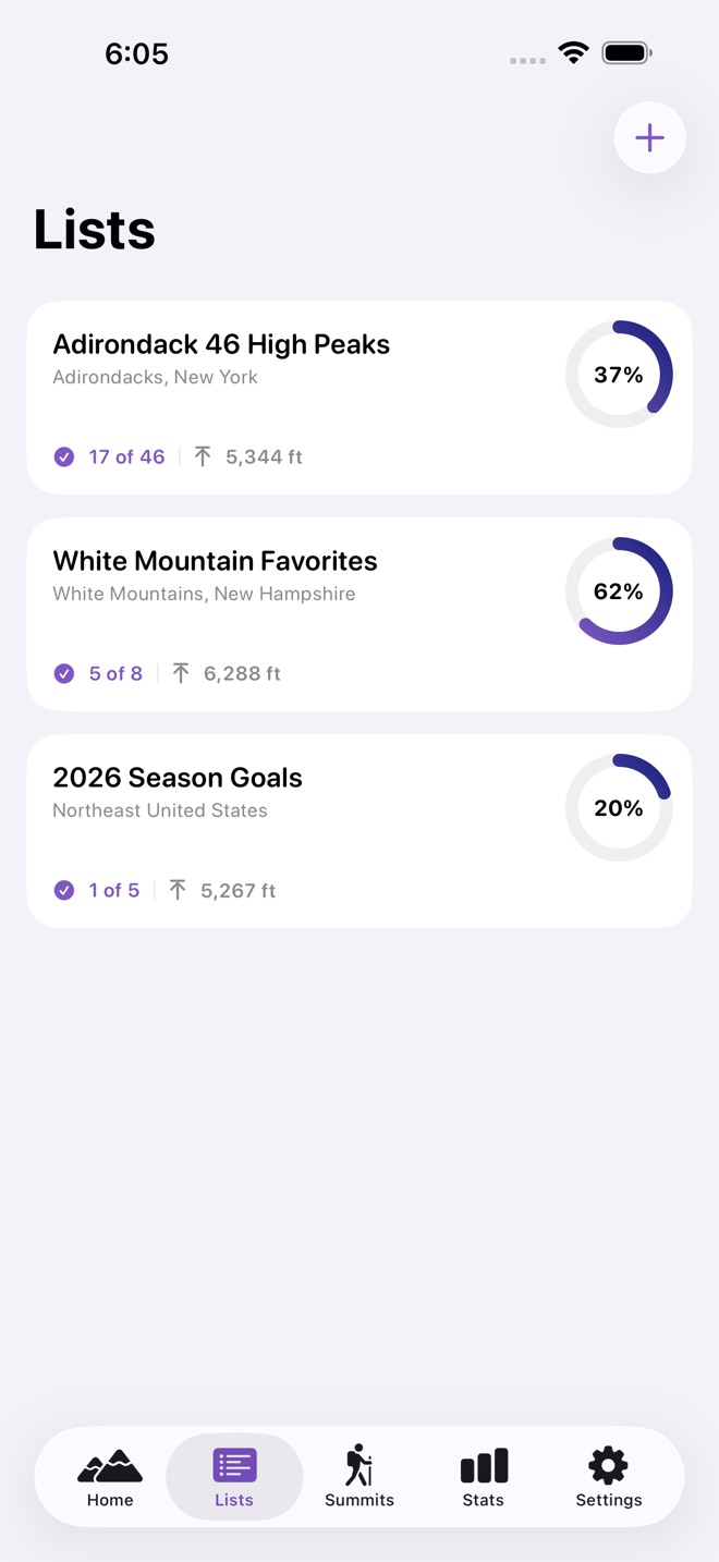 SummitList: Peak Bagging screenshot 4