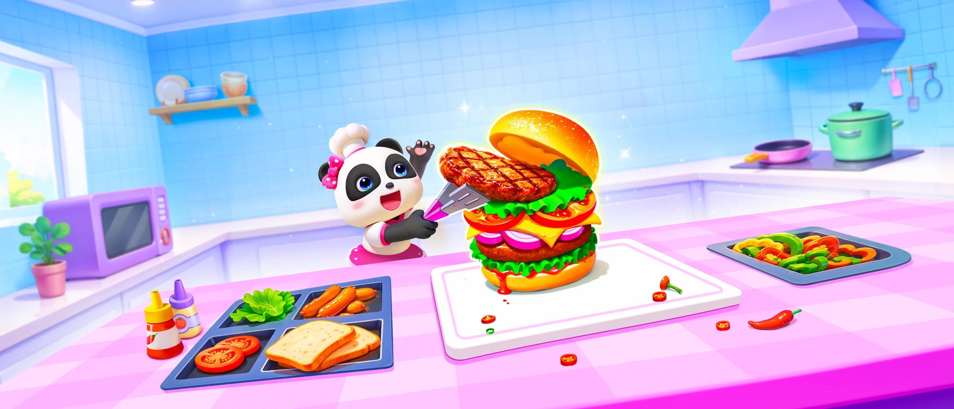 Little Panda's Restaurant product page header