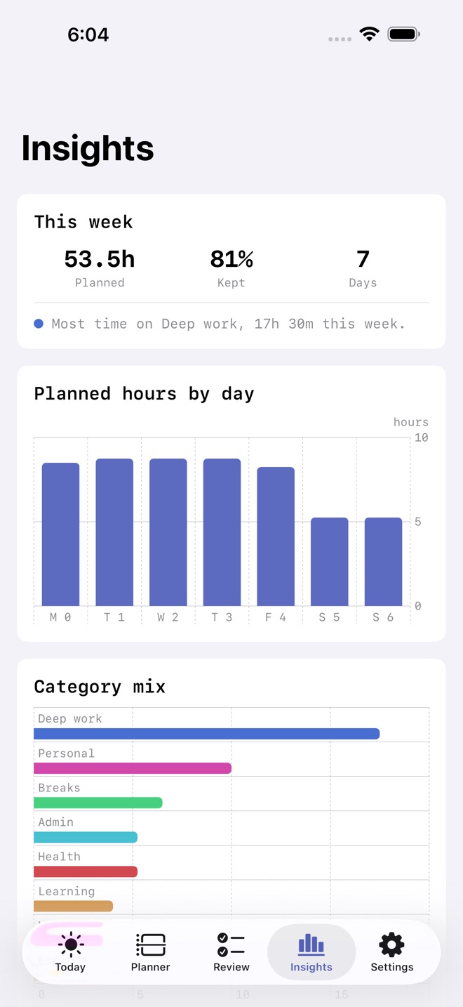 BlockDay: Time Blocking screenshot 3