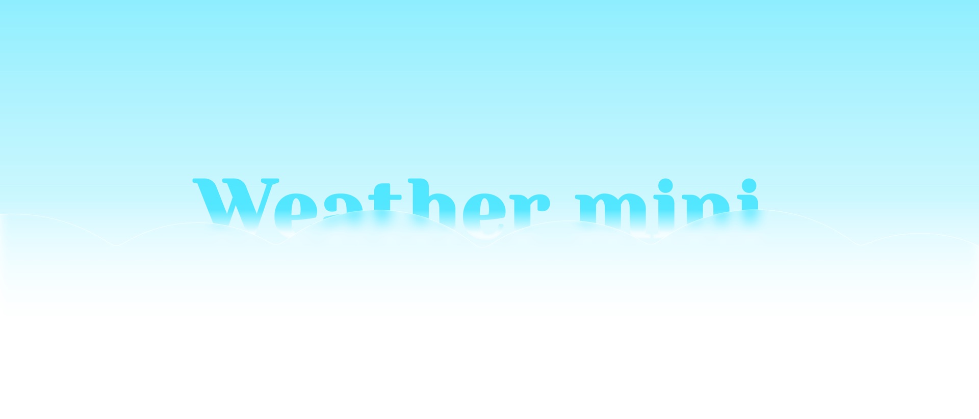 Weather mini - Trip Forecasts product page header