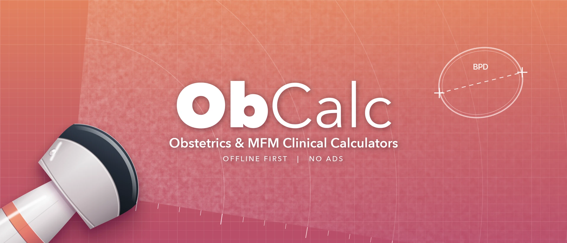 ObCalc product page header