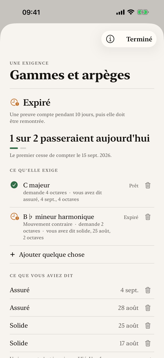 KeysDaily : pratique du piano capture d’écran 7