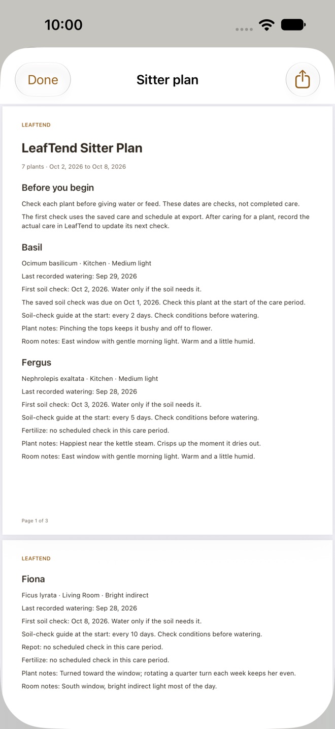 LeafTend: Plant Care screenshot 6