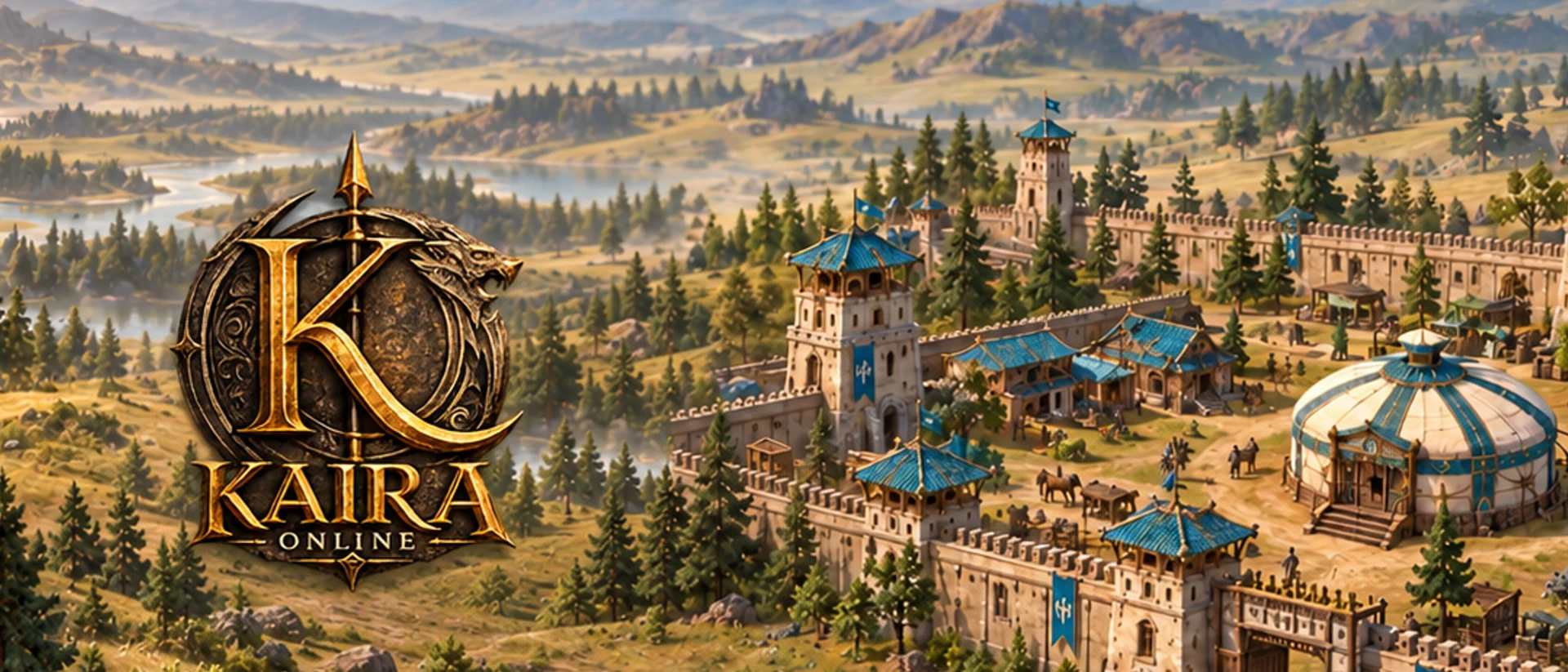 Kaira Online: Age of Steppes product page header