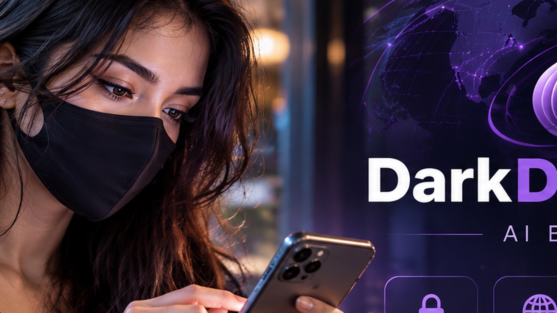 DarkDeepWeb - AI Browser product page header