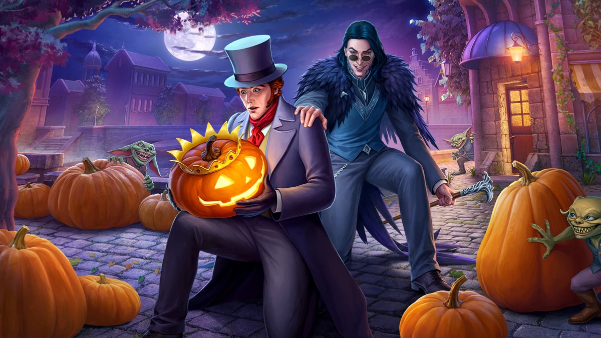 Seekers Notes: Hidden Objects search result, In-app event: Halloween in Darkwood!