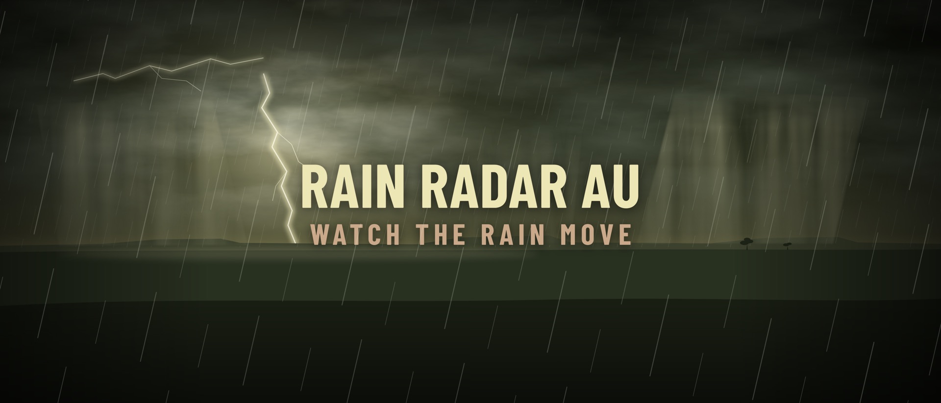RainRadarAU product page header