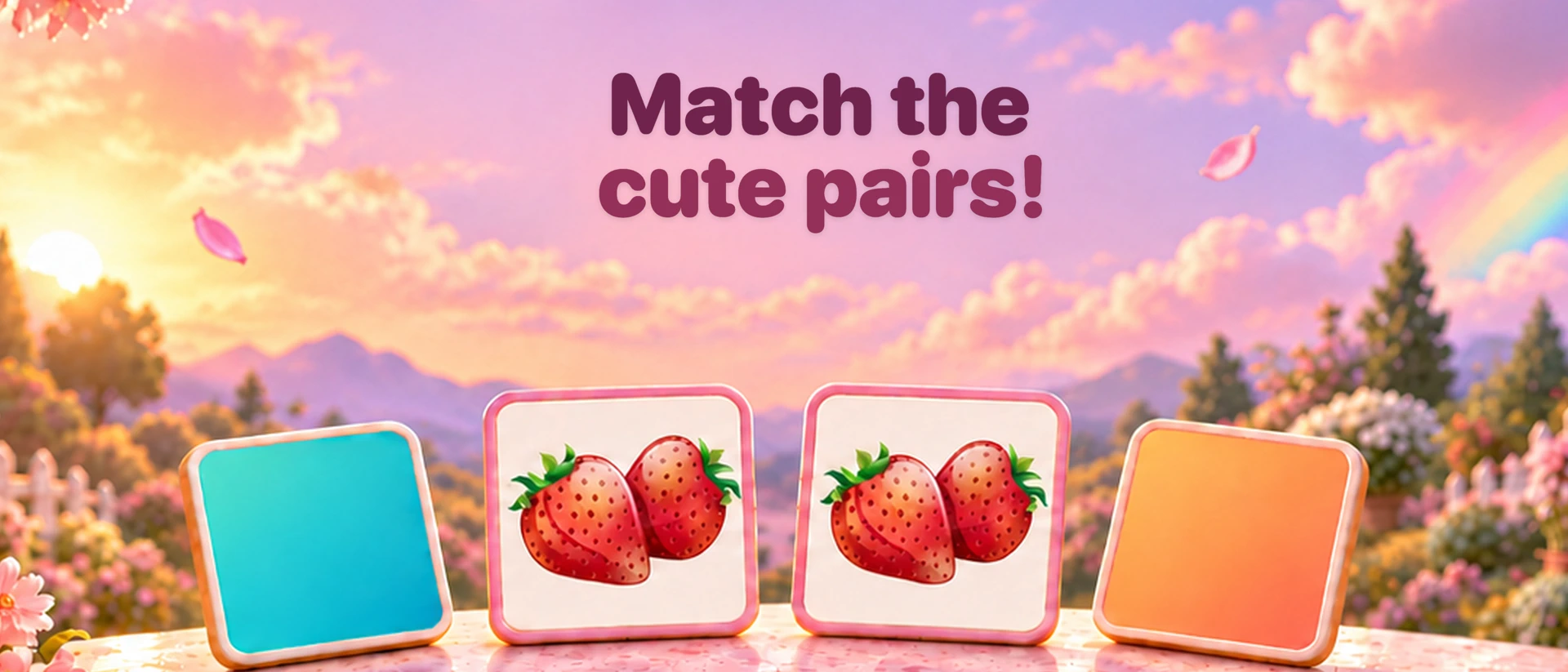 Matching Pairs • Concentration product page header