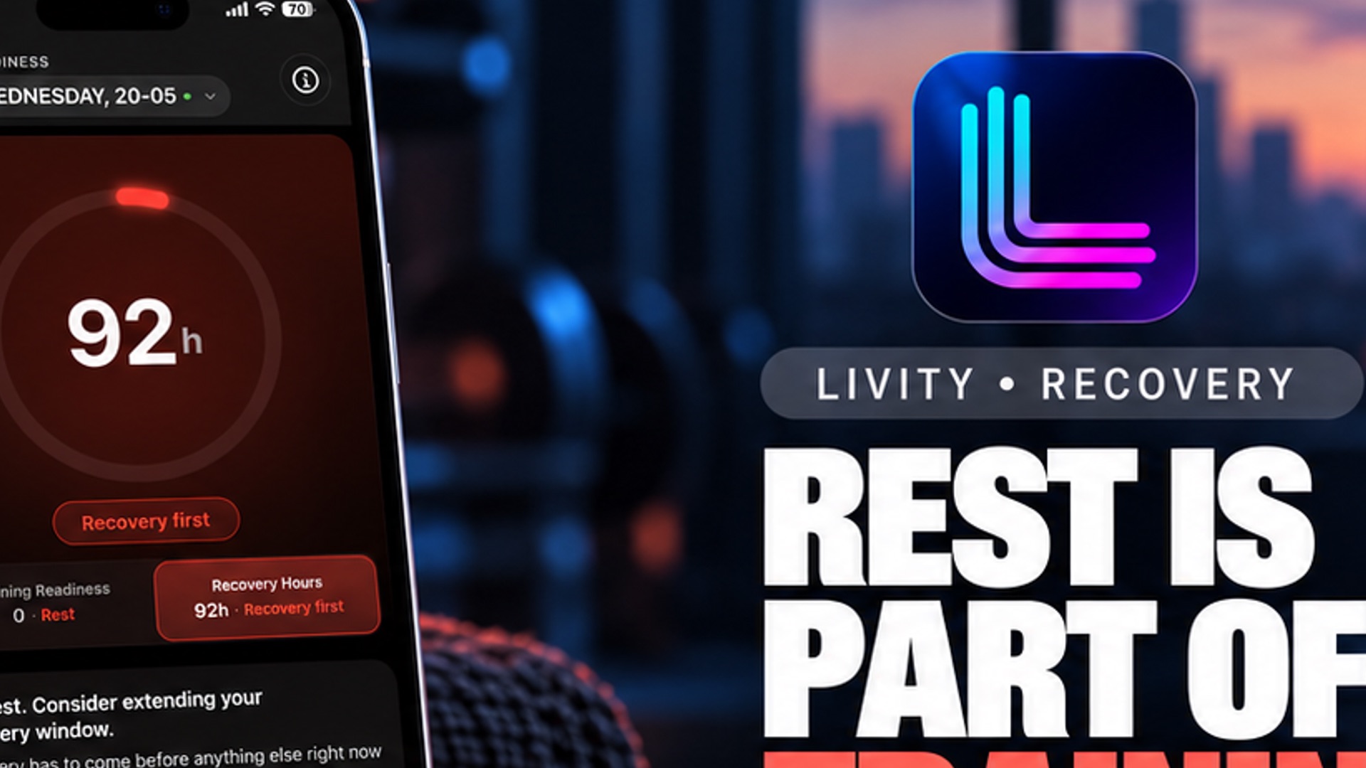 Livity: Sleep & Health Tracker product page header
