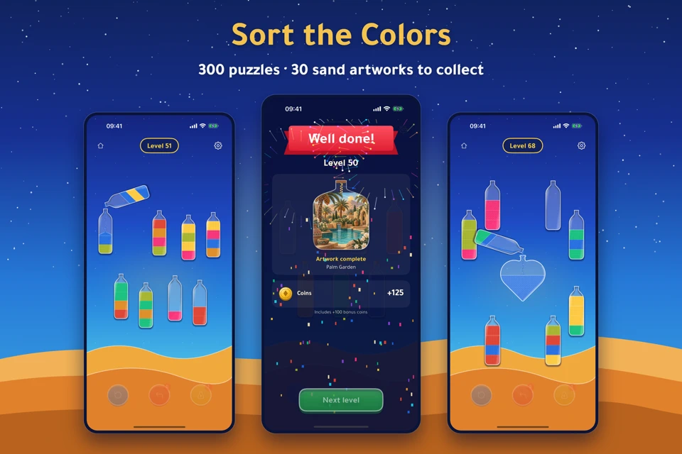 Water Sort Puzzle: Sand Art App Store search result