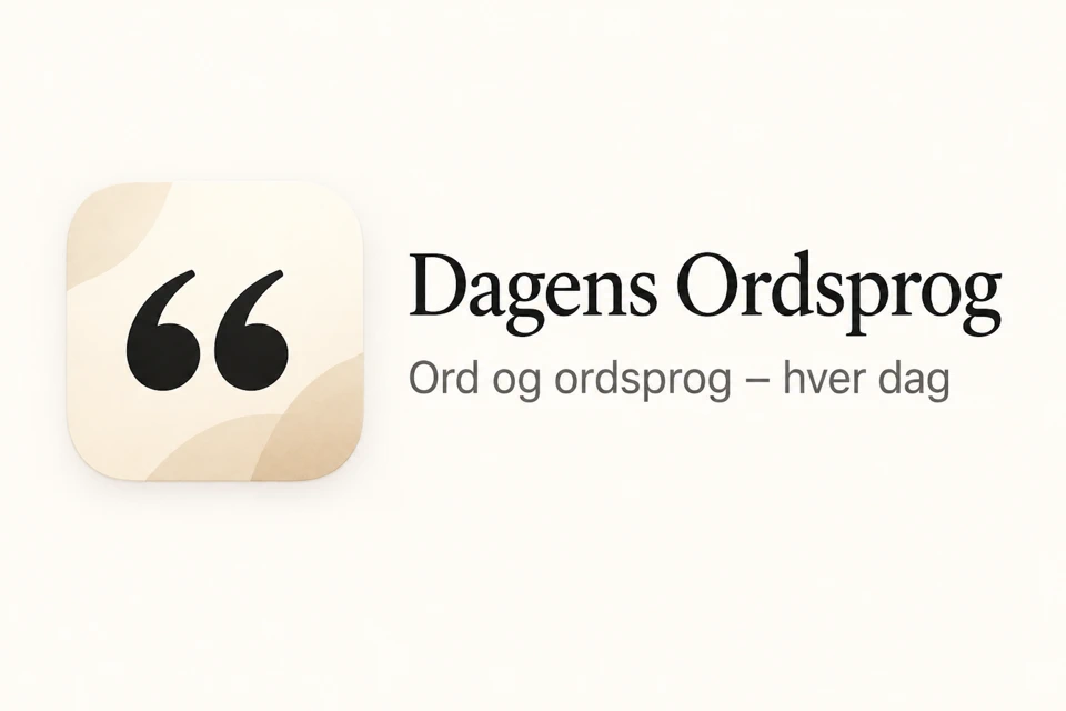 Dagens Ordsprog App Store search result