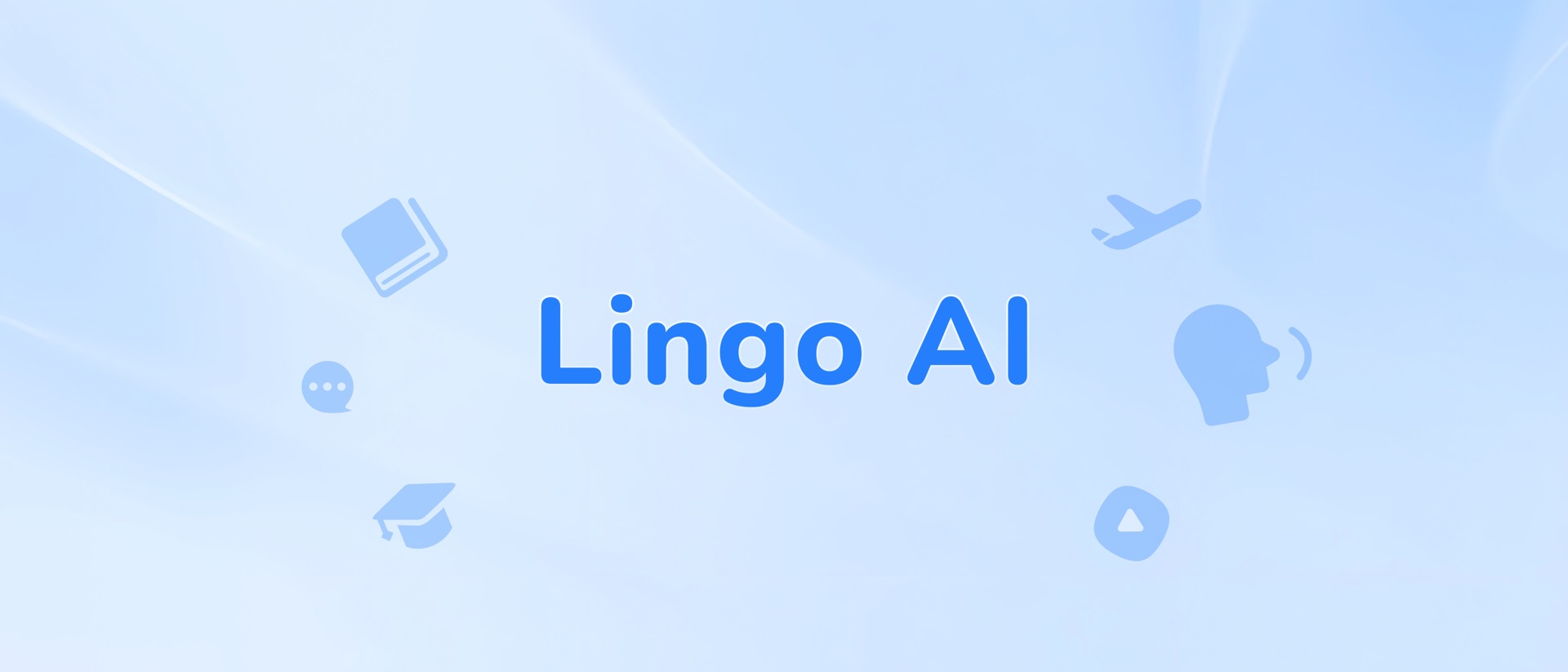 Learn English: Lingo AI product page header