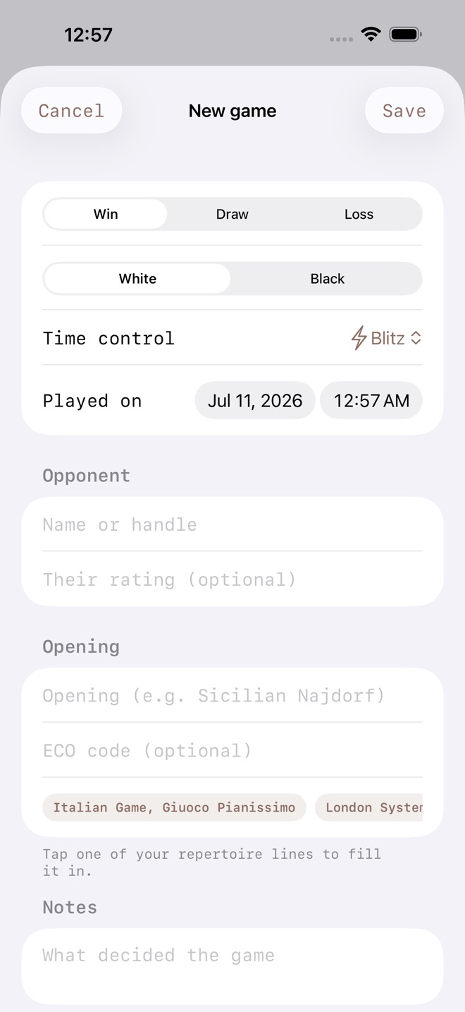 ChessGrind: Study Planner capture d’écran 2